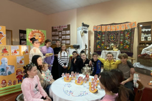 Первый день масленицы.Посиделки «Блинные узоры».